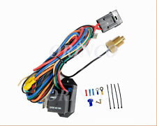 New Adjustable Electrical Cooling Fan Controller Kit Thread-in Probe With Relay