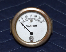 Vintage Vacuum U.s. Gauge Instrument Speedster Race Car Old Original