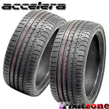 2 Accelera Phi 25540zr18 99y Xl Ultra High Performance Tires 2554018 New