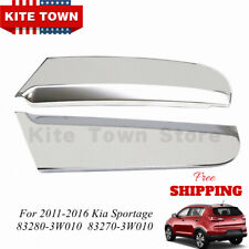 2pcs Rear Side Door Pillar Molding Chrome For 2011-2016 Kia Sportage 83270-3w010
