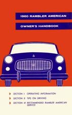 1960 Amc Rambler American Owner Manual User Guide