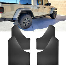 4x Front Rear Mud Flaps Splash Guard Fender Mudguard For Jeep Gladiator Pickup