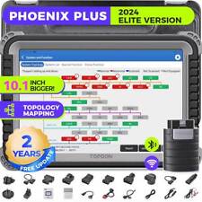 Topdon Phoenix Plus Car Obd2 Bidirectional Diagnostic Scanner Tool Key Coding