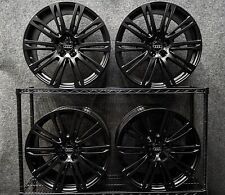 4 Factory Audi A8 A7 20 Oem Black Wheels S7 S8 Rims