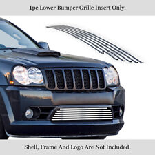 Fits 2009-2010 Jeep Grand Cherokee Srt8 Lower Bumper Stainless Steel Grille
