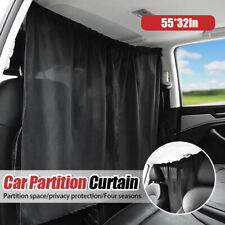 2pcs For Mercedes Benz Car Divider Privacy Curtains Side Window Travel Sun Shade