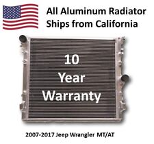 3-row Aluminum Performance Radiator For 2007-2017 Jeep Wrangler Mtat Hpr603