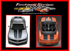Chevy Camaro Ss Racing Stripes 2010 - 2013 Decals Factory Stripe