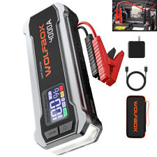 Wolfbox 4000a Car Jump Starter Booster Jumper Portable Power Bank Battery Charge