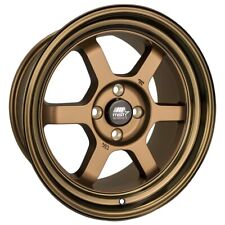 Mst Time Attack 15x8 4x1004x114.3 Et0 Bronzebronze Machined Lip Qty Of 1