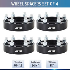 4pcs 1.5 Thick Wheel Spacers 6x5.5 For Chevy Silverado Gmc Sierra 1500
