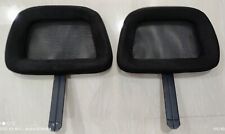 Seat Netted Headrest Like Gt Ford Mustang Shelby Recaro Model Halo Type Suede