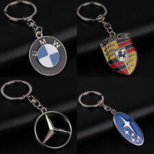 Car Logos Fashion Titanium Key Chain Car Keychain Ring Keyfob Metal Keyrings
