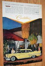 1958 Cadillac Deville Original Vintage Advertisement Print Ad-58