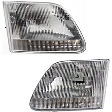 Headlight Set For 97-2003 Ford F-150 97-99 F-250 97-2002 Expedition Left Right
