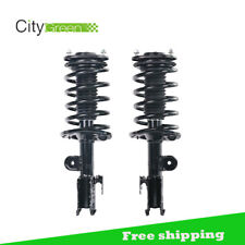 Set Of 2 Front Pair Shocks Struts Coil Spring Set For Toyota Prius 2010-2015