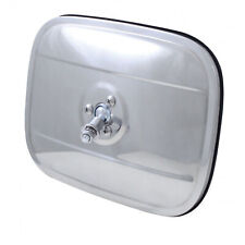 1947-72 6x8 Stainless Steel Exterior Rectangular Square Rear View Mirror Head