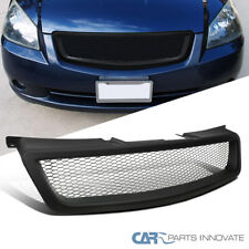 Fits 05-06 Altima Mesh Style Black Front Bumper Upper Hood Grille Grill