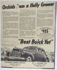 Vintage 1941 Buick Super Sedan Car Newspaper Print Ad