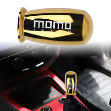Universal Momo Bullet Aluminum Alloy Burnt Manual Gear Shift Knob Lever Shifter