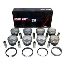 Speed Pro H635cp40 Chevy 383 .200 Dome Pistons 5.7 Rod Fmp Moly Rings 040 Sbc
