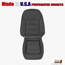 2012 - 2020 Fits Vw Passat Driver Bottom Top Perforated Leather Cover Black