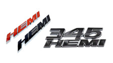 5.7 Hemi Badge Emblems 2 Pack 4 Piece Dodge Charger Dodge Challenger 2011-2023