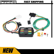 4 Way Flat 3 To 2 Trailer Light Wiring Harness For Subaru Outback 2010-2022