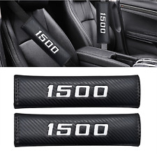 2pcs Soft Embroidered Seat Belt Shoulder Pad Covers For Ram 1500 Accessories