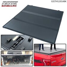 Hard Solid Tri-fold Tonneau Short Bed Cover Fit For 2004-2014 Ford F150 5.5ft