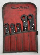 Blue Point 5pc 12point Ratcheting Flare Nut Line Wrench Set - Ya1215 Mvp017343
