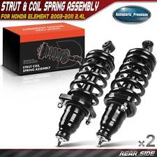 2x Rear Complete Strut Coil Spring Assembly For Honda Element 2003-2011 2.4l