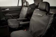 New Oem 2018-2023 Vw Volkswagen Atlas Rear Black Seat Cover For Captain Seats