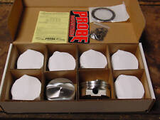 Chevy 454 Bbc 496 509 New Stroker Wiseco Forged Pistons 540 427 396 6.385 060