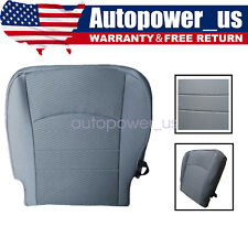 For 2013-2018 Dodge Ram 1500 2500 3500 Driver Bottom Gray Cloth Seat Cover