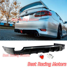 For 2011-2013 Toyota Corolla Wont Fit S Xrs T Style Rear Bumper Lip Led