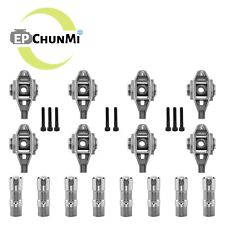Epchunmi 8pcs Ls Rocker Arms With Trunion Hydraulic Roller Lifters For Gm Ls