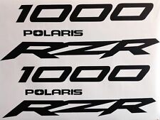 Universal Repacement Emblem Stickers For Polaris Rzr Xp1k 1000 Turbo Vinyl Decal