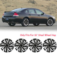 16 4pcs Wheel Covers Snap On Hub Caps Fit R16 Tire Steel Rim For Chevy Impala