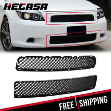 Front Upper Lower Jdm Mesh Grill Grille For 2005 2006 2007 2008-2010 Scion Tc
