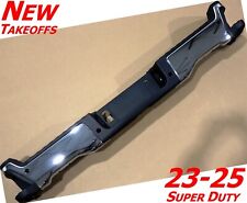 Oem Chrome Rear Bumper W Backup Sensor Holes 23-25 Super Duty F250 F350 Sd Oe