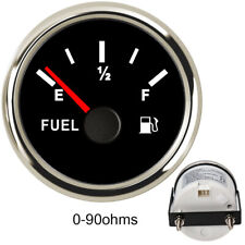 Fuel Level Gauge 0-90 Ohms Fuel Gauge For Cars Truck Boat 52mm2-116 Usa Stock