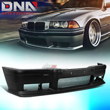 For 92-98 Bmw E36 3series 1pc M3 Style Abs Front Bumper Cover Body Kitgrille