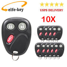 Lot 10 Keyless Remote Key Fob For Chevrolet Silverado Gmc Saturn Cadillac Lhj011