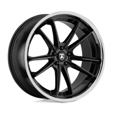  4 Asanti Wheels Abl-23 Sigma - Gloss Black W Chrome Lip 5x4.5 20x9 35m