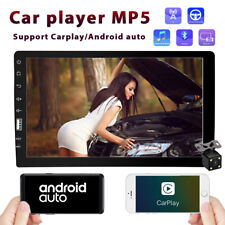 Single 1din 9 Car Stereo Radio Usb Carplay Navigation Bt Mirror Link Mp5 Player