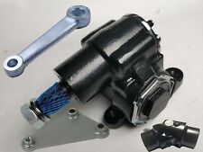 Vega Steering Gear Box Pitman Arm Mounting Bracket Kit U Joint Street Rat Rod