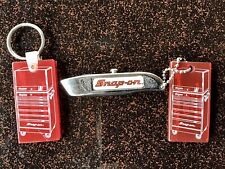 Vintage Snap-on Tools Utility Knive Keychain Keyring Collectibles