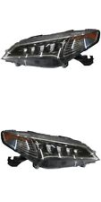 For 2015-2017 Acura Tlx Headlight Led Set Driver And Passenger Side