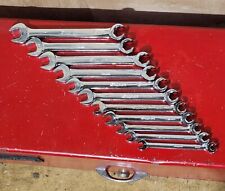 Snap-on Metric 11 Pc Open End Flare Nut Wrench Set 9mm-19mm Rxsm605b 9 15-19